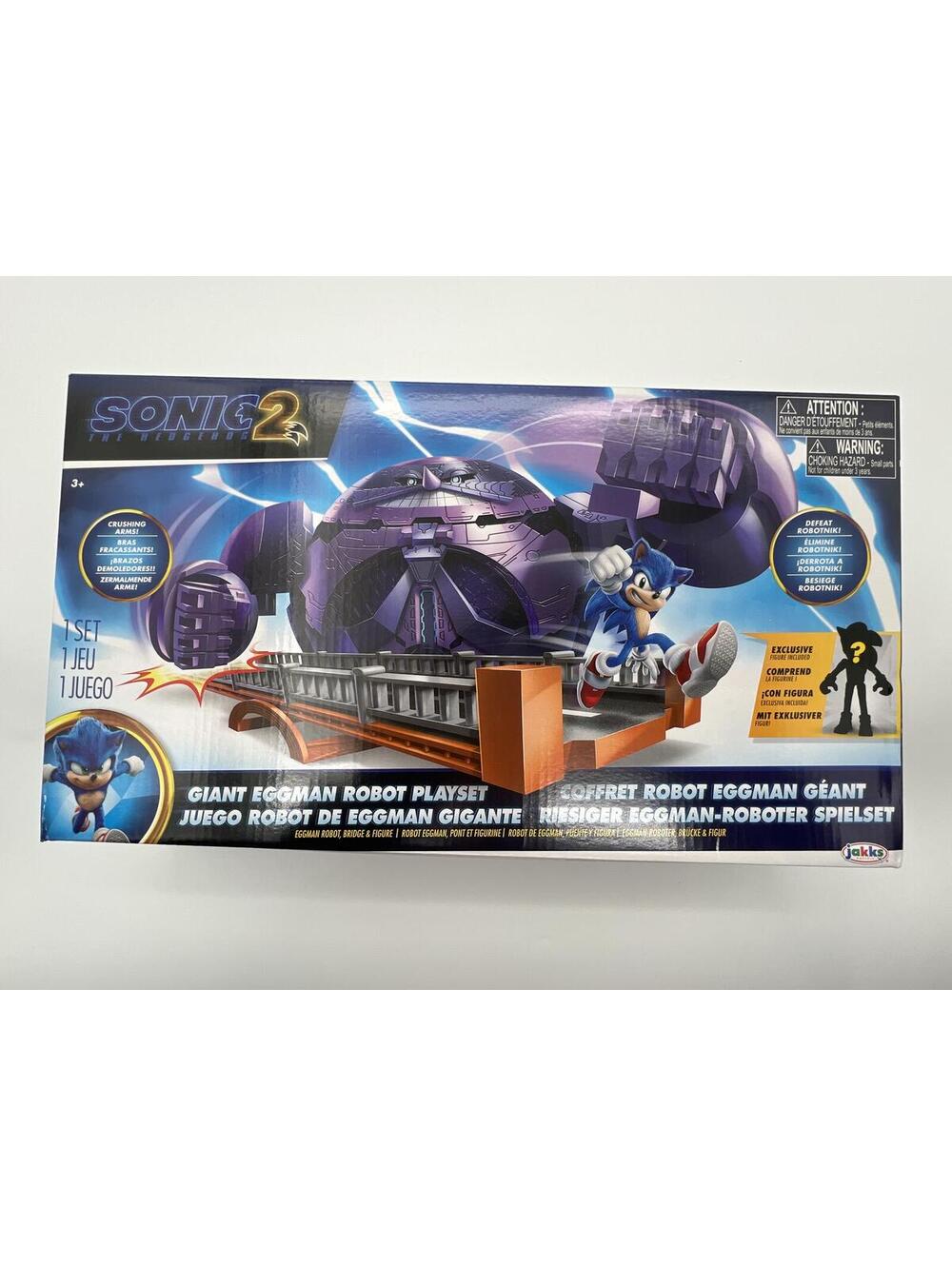 Sonic The Hedgehog 2 Giant Eggman Robot Playset
